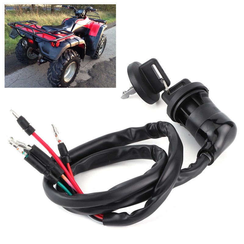 Ignition Switch with 2 Keys Replacement Parts Fit for Honda