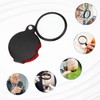 Magnifying Glass, Pocket Folding Loupe with Protective Leather Case 6X