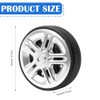 Pack of 8 Suitcase Wheels Replacement Wheels, 50 x 12