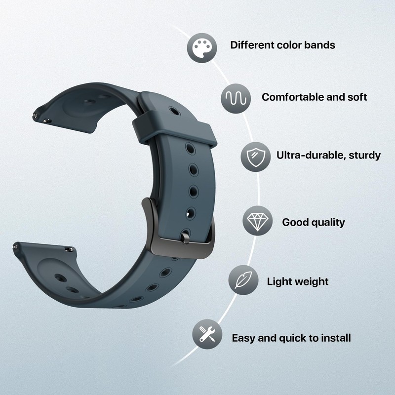 Ticwatch Pro 5 Watch Band, for TicWatch Pro 5 24mm