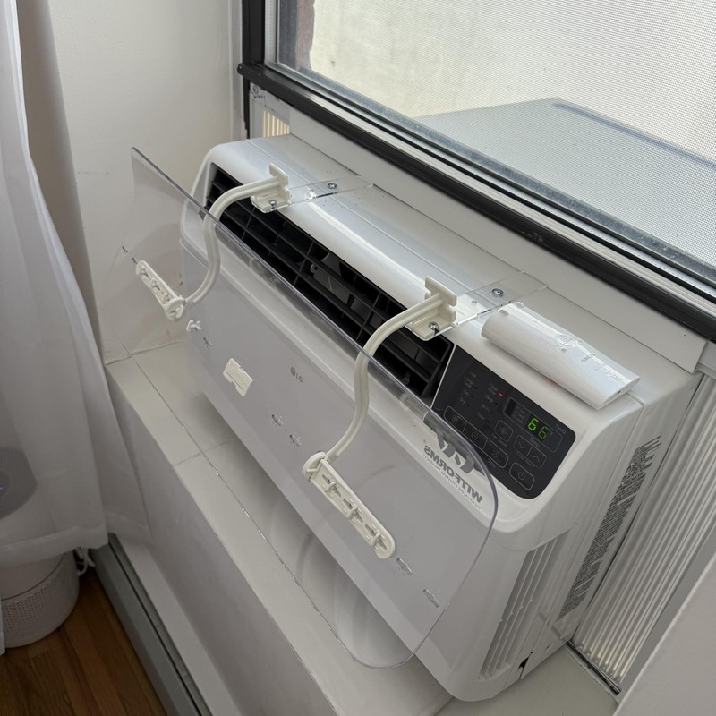 WITFORMS Window AC Air Deflector - 24" Length for TOP