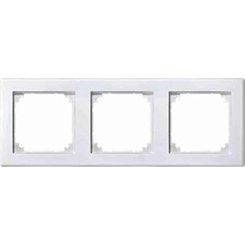 Merten M-SMART frame, 3-gang, polar white, 484319