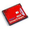CHENYANG CY SD SDHC SDXCからCF コンパクトフラッシュメモリーカードアダプターリーダータイプI 16/32/64/128GB CFからSDカードへのコンバーター