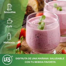 Colágeno Hidrolizado Probióticos Prebióticos Enzimas Digestivas Inositol Lifeed5 45 Porciones                                                         