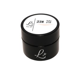 LinoGel Renogel, Color Gel, Gel Nail, Made in Japan, Cosmetics Registration, 0.2 oz (5 g), Compatible with LED/UV Light, 7.1 ft (23 m), Baby Pink, Professional Nail