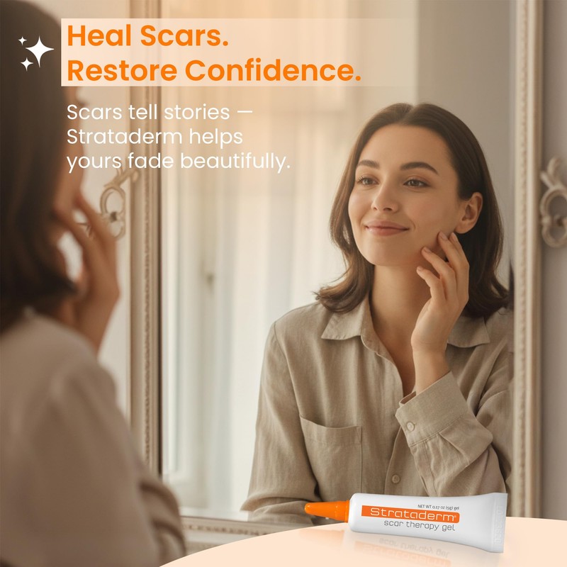 Strataderm Professional Scar Therapy Gel | Old and New Scars