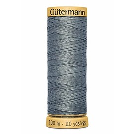 Gütermann GNE50-5705 Sewing Thread, Cotton, 5705 Grey, 100 m