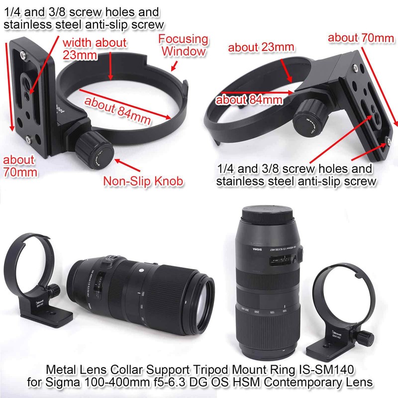 iShoot Ring Tripod Mount Ring, Specifically Designed for Sigma Sigma