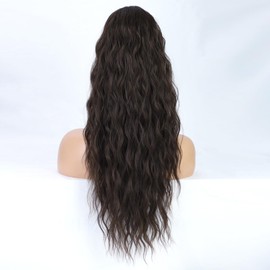 Luovce Kunsthaarverlängerung, Pferdeschwanz, gewellt, Kordel, Pferdeschwanz, Haarverlängerung, 66 cm