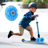 PZJFH 80 mm Scooter Wheels with LED Light Wheels, Blue