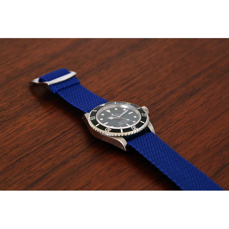 Da Luca Correa de reloj de perlón de nailon trenzado,