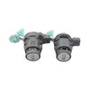 MOTOKU Complete Set Ignition Switch Cylinder Door Lock with 2