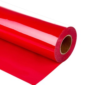 guangyintong Heat Transfer Vinyl Roll for T-Shirts 12" x 12ft Matte (Red A4)