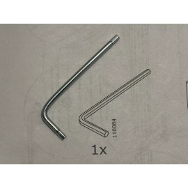 IKEA 1x IKEA ASSEMBLY TOOL HEXAGON KEY L SHAPE 52mm Length 2mm Thick PART # 110084