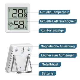 Aricode Mini LCD Thermometer