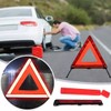 야광 반사 안전 삼각대 /야간/반사광/비상등 휴대용 Glow-in-the-Dark Reflective Safety Triangular