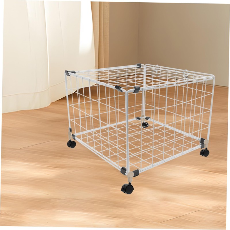 SUPVOX Flexible Pet Crate Casters 4pcs Cat Cage Rollers for