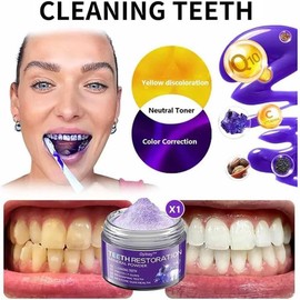 Teeth Restoration Mineral Powder,Teeth Whitening Mineral Powder,Oral & Teeth Care Mineral Powder, Effective In Strengthening Teeth And Gums (3Pcs)