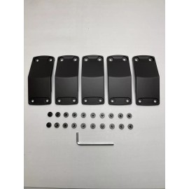 XD Series KMC XD Series Matte Black Wheel Insert 5 pack W/Screws 1291-1890-ZSJ-