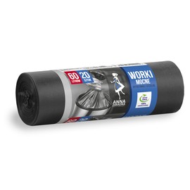 Anna Fadna Bin Liners, 60 L, 20 Pieces