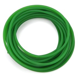 High Performance Urethane Round Belt with Rough Surface PU Polyurethane Round Belt for Drive Transmission Green (5 mm x 10 m)