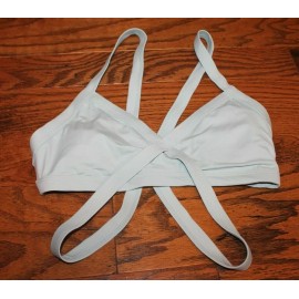 Kendall & Kylie PacSun Sea Green Strappy Bikini Top Style 0056 NWT Size XL