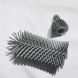 2 repuestos para cabezales del cepillo limpiador de biberones y chupones, compatible con el juego de cepillos de biberones eléctricos, para viaje y la mayoría de otros cepillos de silicona
