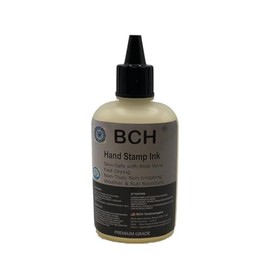 BCH Concentrated Invisible Re-Entry UV Stamp Ink by BCH for Event Admittance - Skin-Safe with Aloe Vera Extract - 75 ml 2.5 oz Invisible