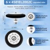 Upgraded DLEX8000V DLEX9000V DLEX7700VE Dryer Drum Roller Replacement for LG,