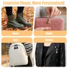 Elegaperma 30pcs Zipper Pulls Charms, Dog Paw Zipper Pull Charms,