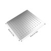 Rain Shower Head, 12 Inch Rain Shower Square, 304 Stainless
