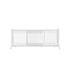 Richell Freestanding Pet Gate, Large, Origami White