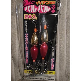 ハヤブサ HR218 イイダコパルパルスッテ オモリ無し2セット 12