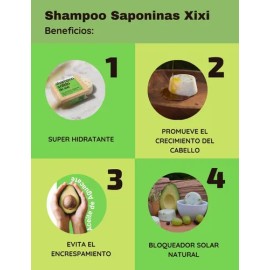 Shampoo Solido Verseth Xixi Con Aguacate Super Hidratante