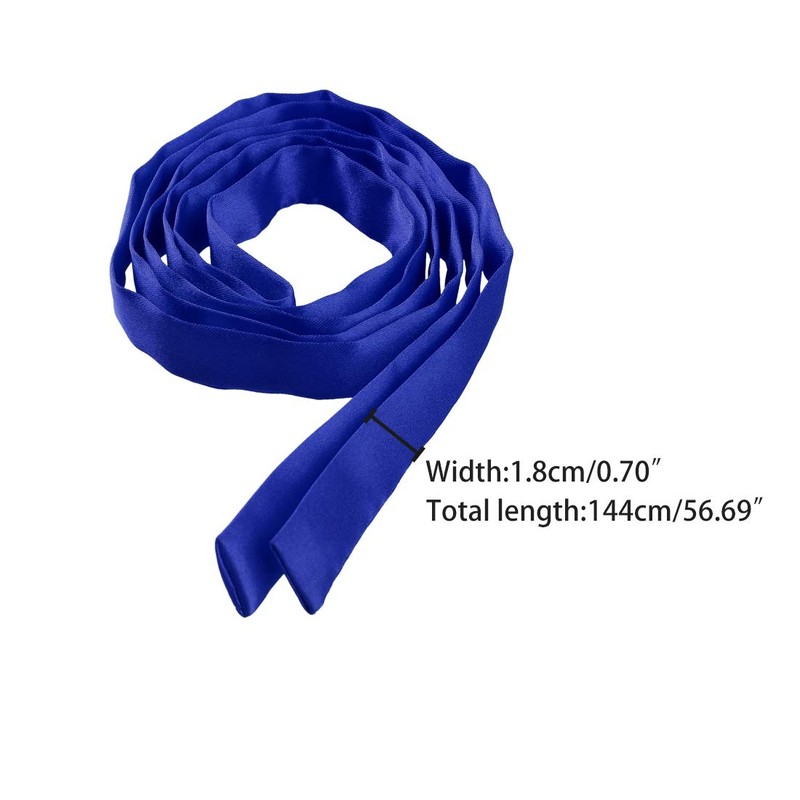 Allegra K School Ribbon, Uniform Ribbon, Ribbon Tie, Solid Color,