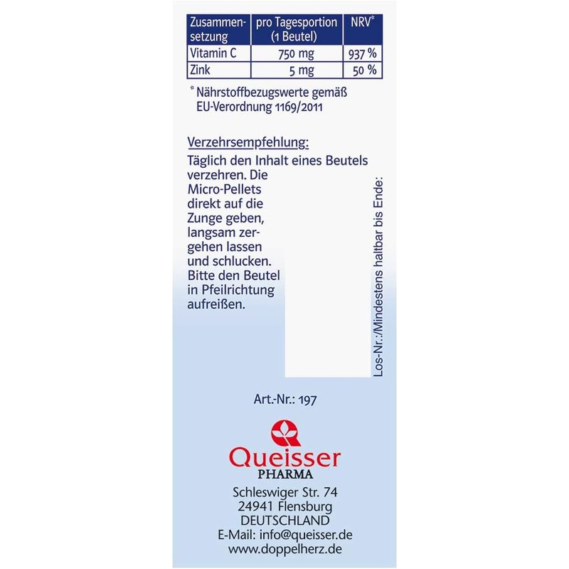 Doppelherz System Vitamin C 750 Depot - For the Defense