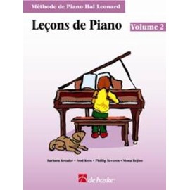 Piano Lessons Book 2 - French Edition: Hal Leonard Student Piano Library