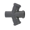 Ostendorf HTsafe Double Branch DN 50/50/50 mm 67 Degree HT