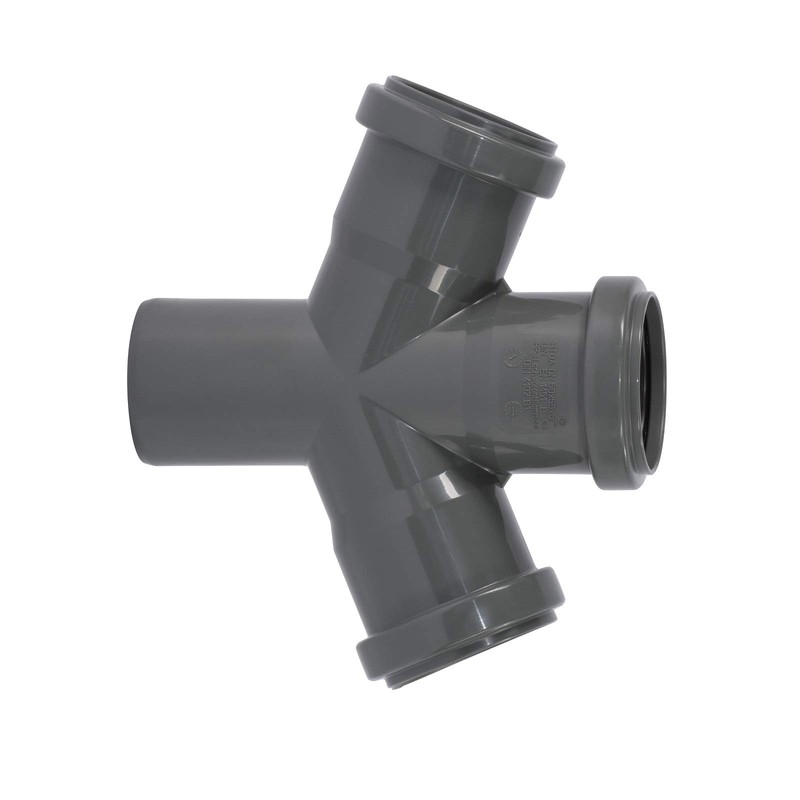 Ostendorf HTsafe Double Branch DN 50/50/50 mm 67 Degree HT