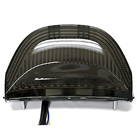 Szmsmy Honda LED Tail Light Lamp with Turn Signal Smoke Clear Lens CBR 600 RR CBR 1000 RR Dress Up Custom Parts Parts Parts