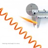 Brake Disc Lock with Reminder Cable for Theft Protection, Stretchable
