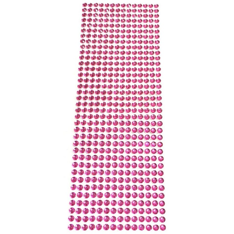 XIAXIN Rhinestone Seal Crystal Sticker Sheet Easy Decoration RSS-14 (1)