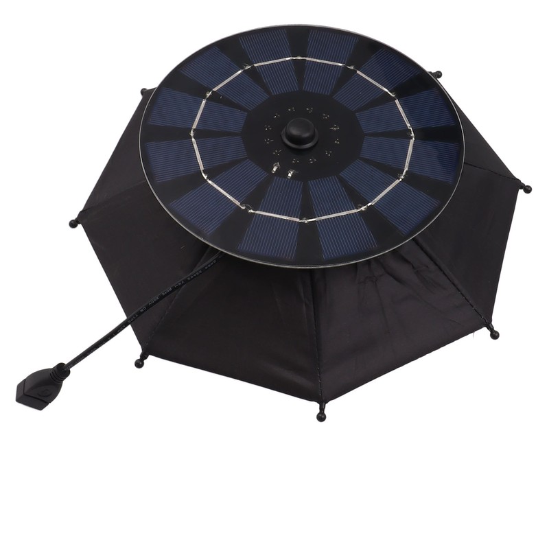 10W Solar Panel Phone Umbrella Rain Protection Phone Stand Charging