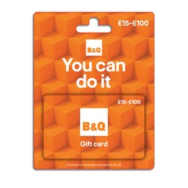 B&Q - UK Redemption Only - Delivered by post