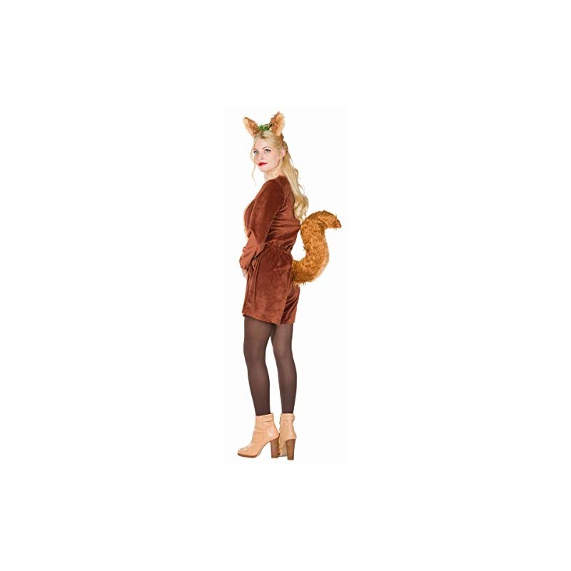 Rubie's Women's Animal Squirrel Pom Costume Size Jumpsuit Carnival, UK