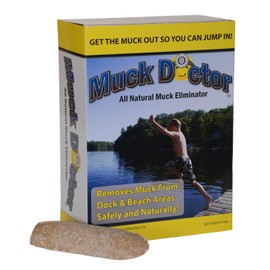 Sanco Industries Muck Doctor, 10 Biological Spikes to Reduce Muck, Perfect for Beach Fronts, Lake Docks and Swimming Areas