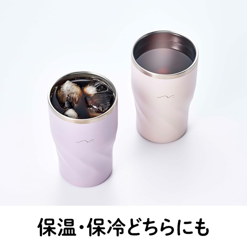 Doshisha Nomigoro Tumbler, 12.2 fl oz (360 ml), Vacuum Insulated,