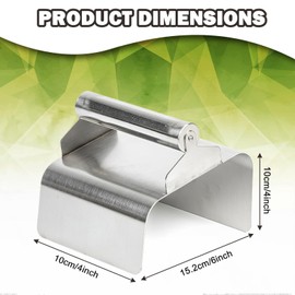 Concrete Curb Trowel Edger, Concrete Curbing Trowel, Concrete Curb Hand Tool, Curb Tool for Concrete Edging, Landscape Curb Trowel Concrete Curb Tools, Curb and Gutter Concrete Tools, Putty Knife