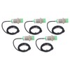 5 Pcs Proximity Sensor PNP Normally Open 15mm Detection IP65