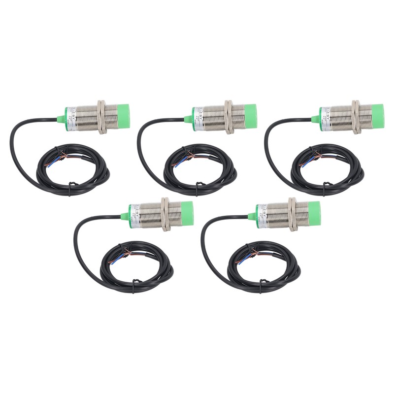 5 Pcs Proximity Sensor PNP Normally Open 15mm Detection IP65